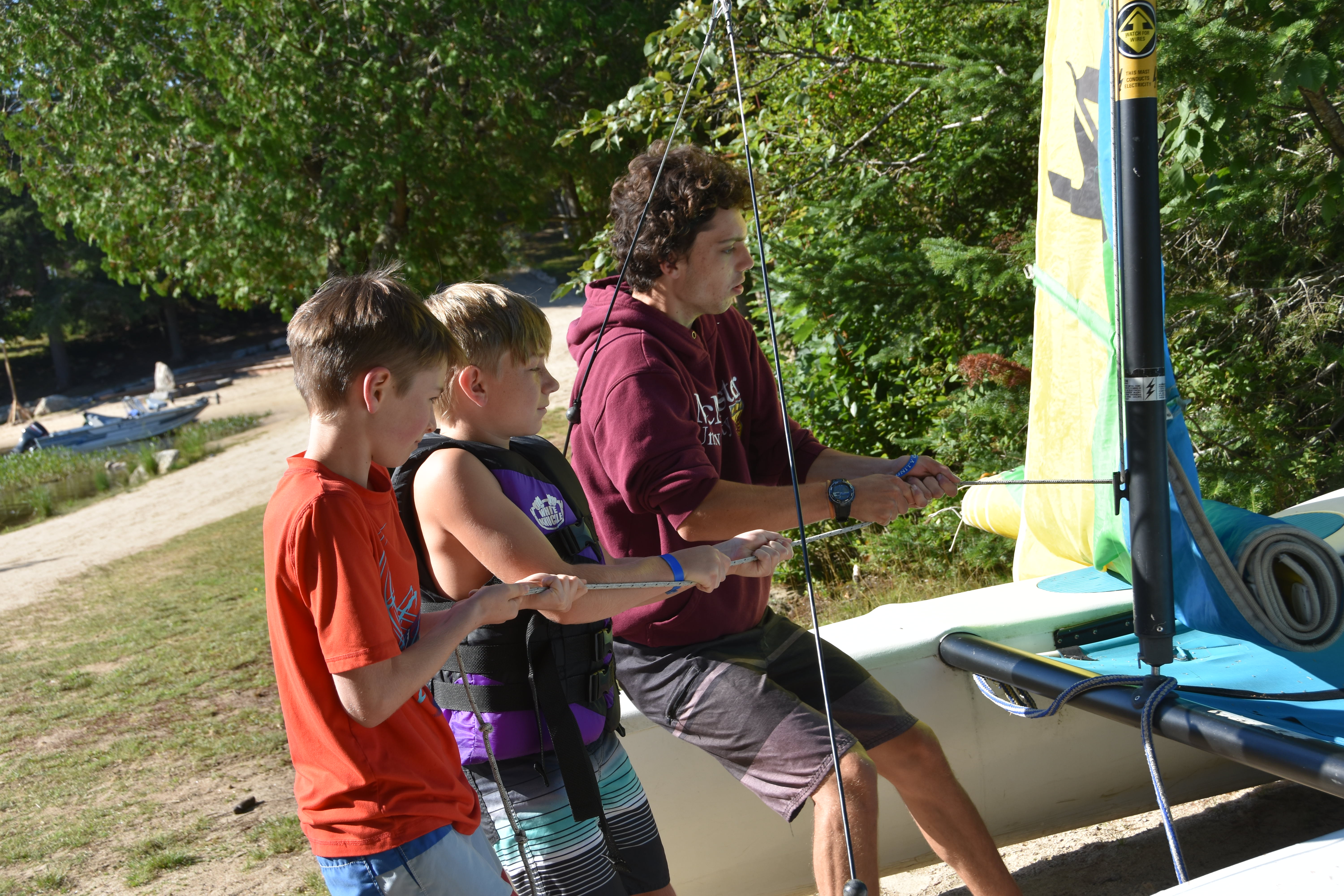 Sailing, Summer Camp For Kids, Ontario